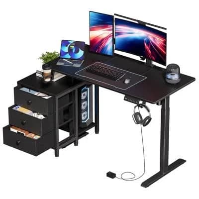 WOWLIVE 47'' Electric Standing Desk