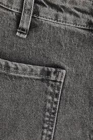 Melina acid-wash high-rise wide-leg jeans - dark gray - 28