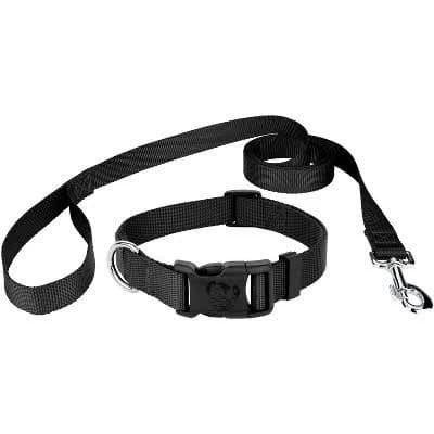 Country Brook Petz Deluxe Nylon Dog Collar and Leash
