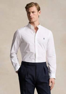 Polo Ralph Lauren Men's Slim-Fit Stretch Poplin Shirt