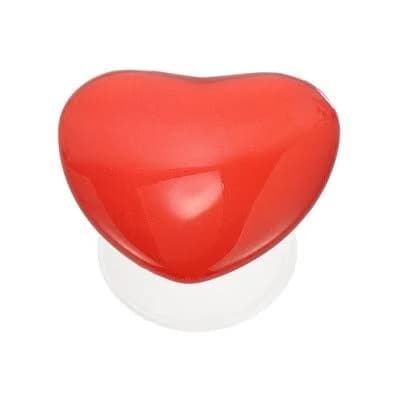 Unique Bargains Heart Shape Adhesive Phone Grip