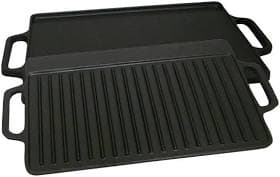 King Kooker Pre-Seasoned Cast Iron Griddle CI21GS