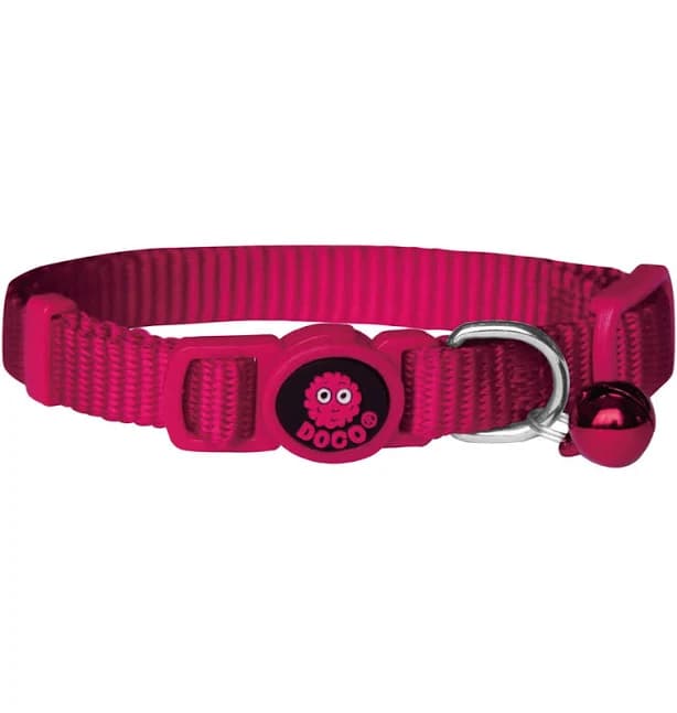 DOCO Signature Nylon Cat Collar Extra Small / Pink