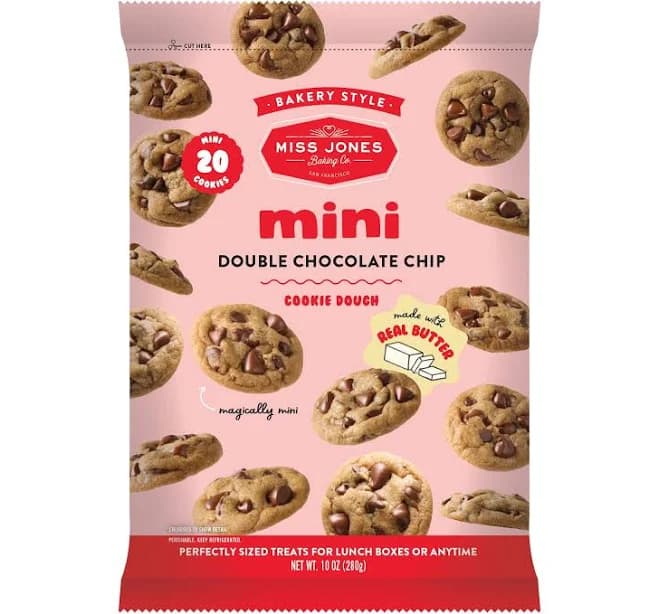 Mini Bakery Style Chocolate Chip Cookie Dough