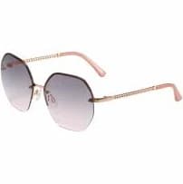 Piranha Eyewear Jasmine Hexagonal Sunglasses With Purple Gradient Lens