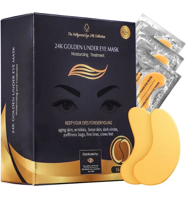 24K Gold Under Eye Patches