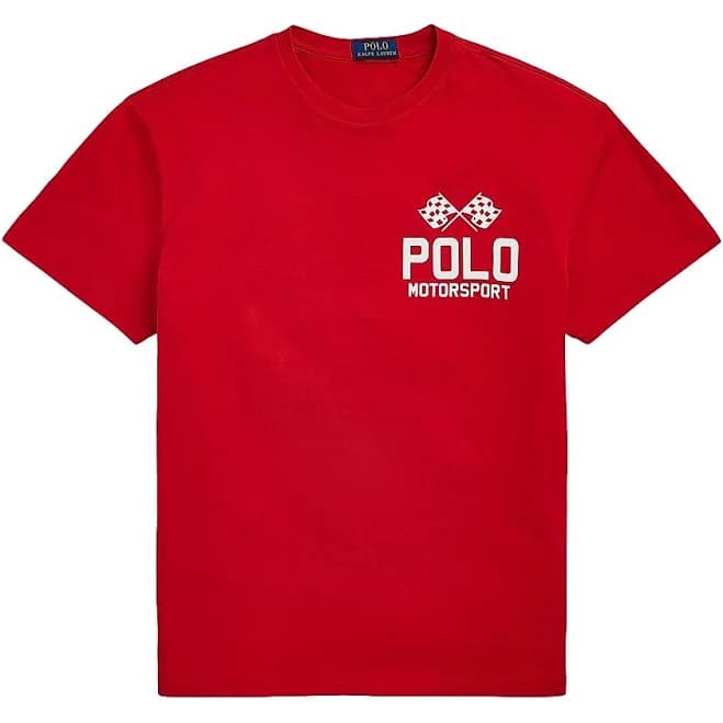 Polo Ralph Lauren Men's Classic Fit Slub Jersey Graphic T-Shirt
