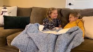 Amazon.com: Snuggle Sac Royal Blue Throw Blankets for Couch, Super Soft Warm Blankets Cozy Knit Fuzzy Plush Lightweight Throws for Sofa, Bed,Living Room, Royal Blue, 50x60 inches : Home & Kitchen