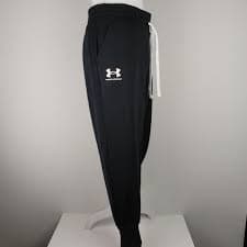 Under Armour UA Rival Fleece Jogger Women 2X Black Loose Fit Tapered Sweatpants | eBay
