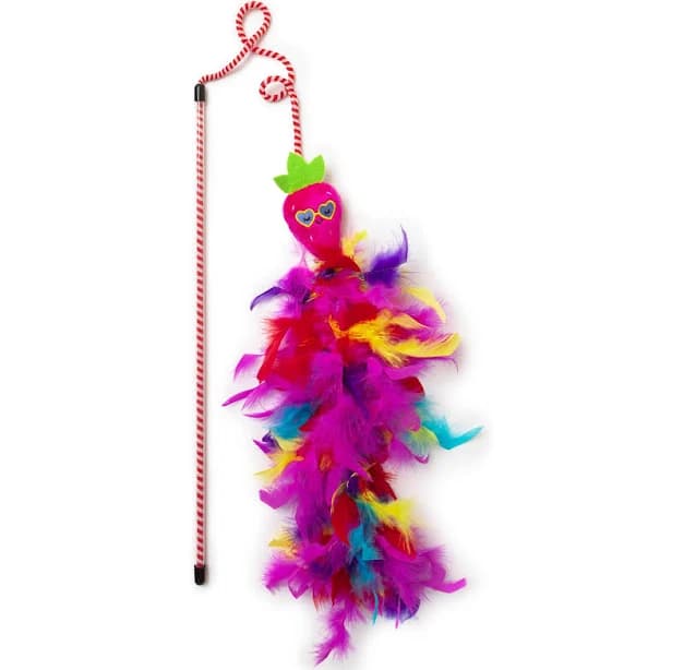 Rural King Sassy Strawpurry Super Feather Wand