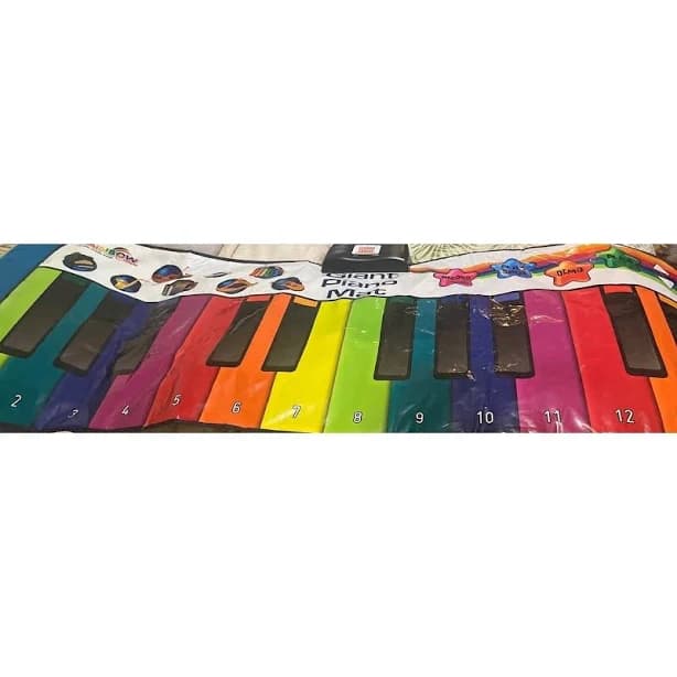 Ashley Entertainment Rainbow Giant Piano Mat