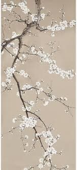 MUDECOR Wall Mural Cherry Blossom Branch Elegant Japanese Floral Removable Self-Adhesive Wallpaper Wall Decoration for Bedroom Living Room - 108"x48" - Amazon.com