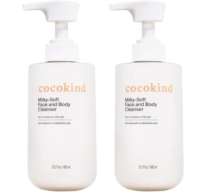 Milky-soft Face And Body Cleanser, Hydrating Facial & Body Wash For