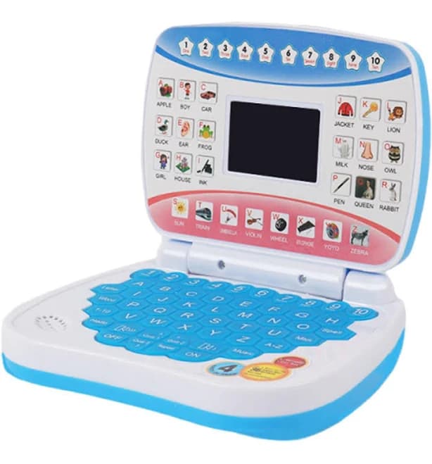Kids Learning Tablet Toy Handheld Study Game Kids Educational Laptop