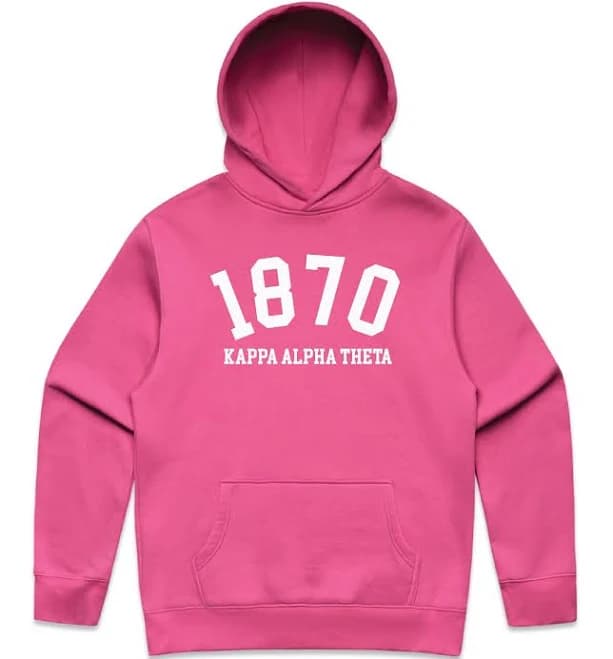 Kappa Alpha Theta Heavy Weight Sorority Hoodie