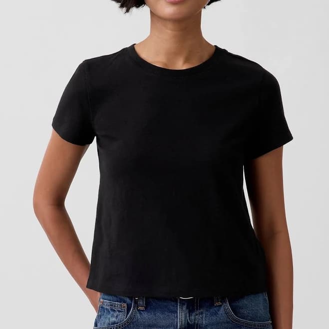 Gap Women's Cotton Jersey Shrunken T-Shirt