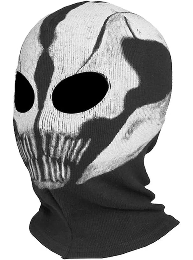 Innturt Fabric Ghost Mask Balaclava with Skull Hood