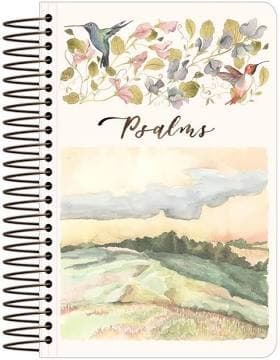 ESV Scripture Journal, Spiral-Bound Edition: Psalms (Artwork by Ruth Chou Simons) (Paperback)