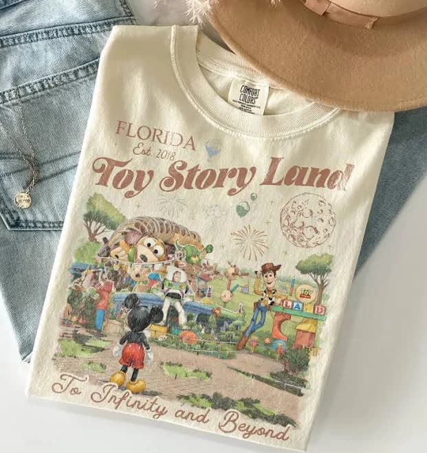 Disney Pixar Toy Story Comfort Colors Tee