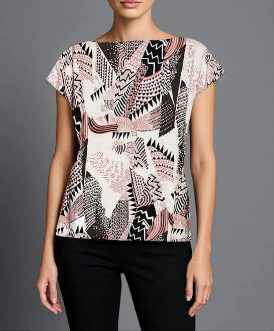Isabella Kron Roxanne Italian Graphic T-Shirt