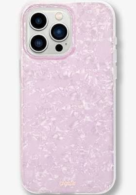sonix Pink Pearl Tort MagSafe Compatible iPhone Case