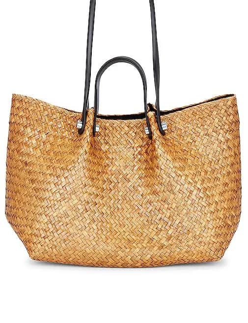 Allsaints Allington Straw Tote