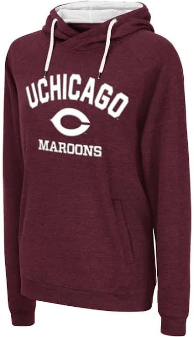 Colosseum Women's Chicago Maroons Pullover Hoodie