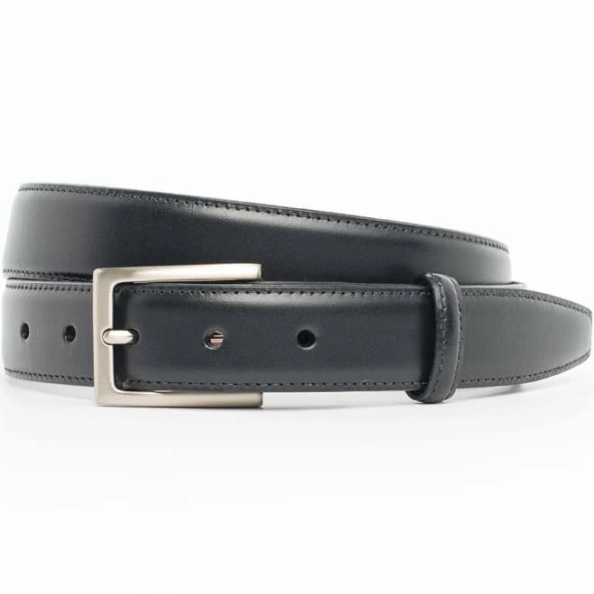 J. Press Men's Italian Leather Dress Belt