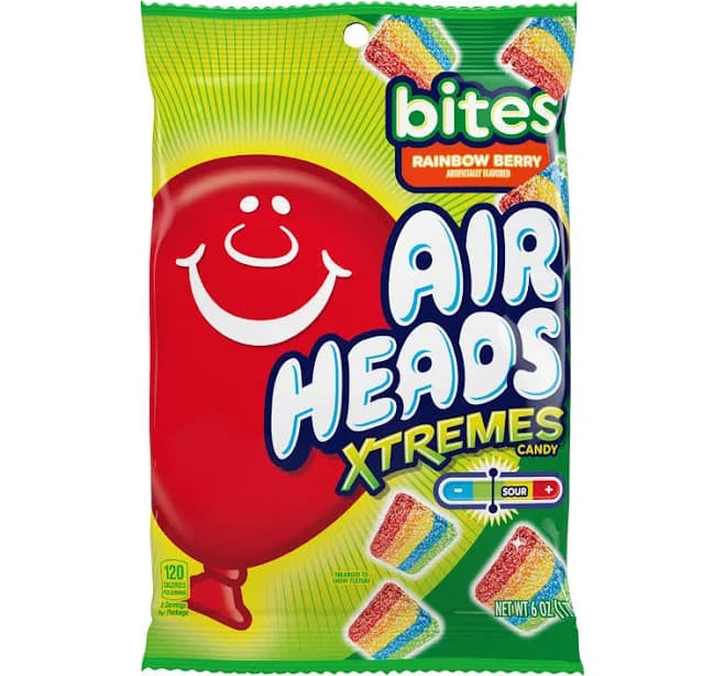 Airheads Xtremes Rainbow Berry Bites