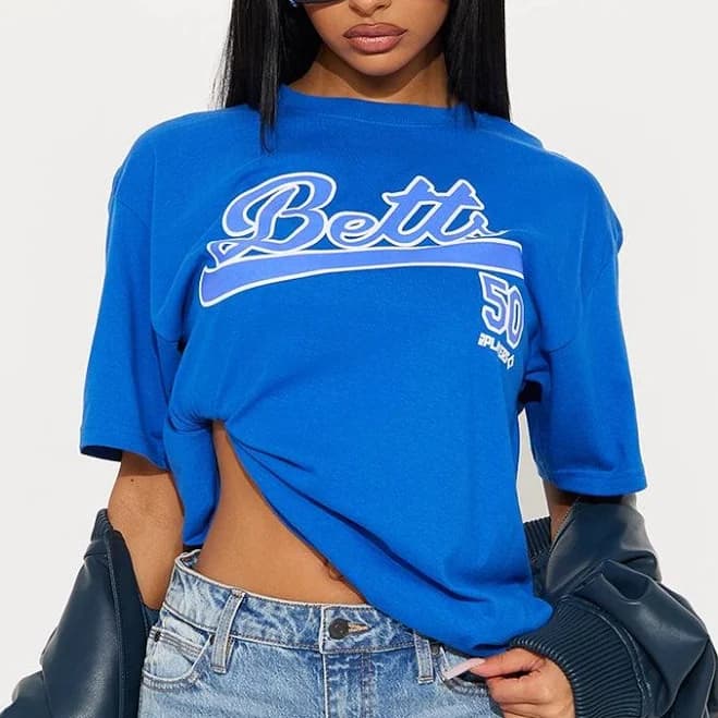 Fashion Nova Oversized Graphic T-Shirt