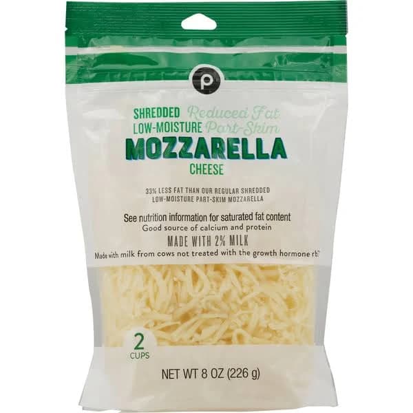 Publix Shredded Cheese Mozzarella Low-Moisture 8 oz
