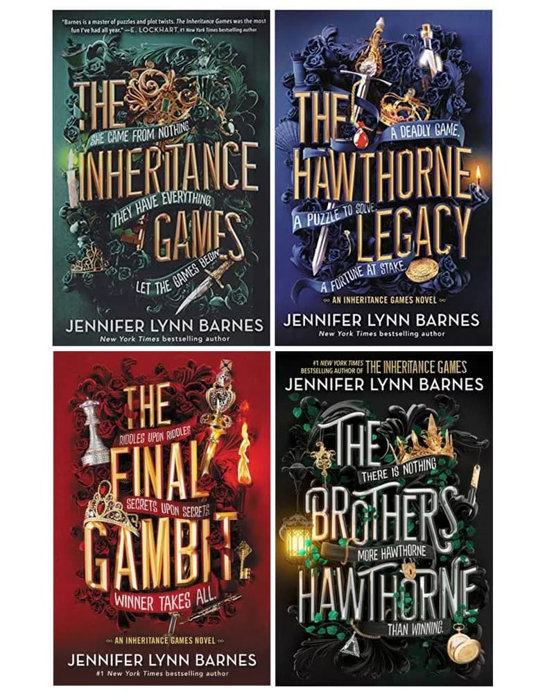 The Inheritance Games 4 Books Collection Set