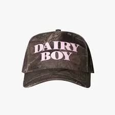 NWT Dairy Boy River Camo / Pink trucker hat