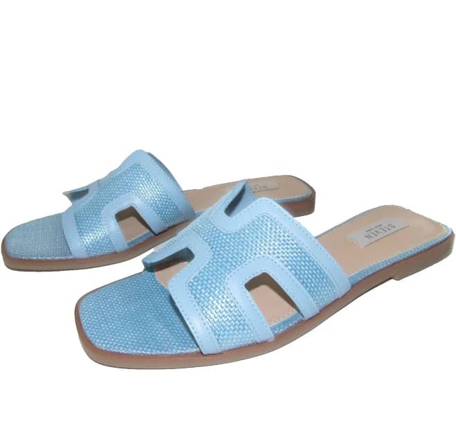 Steven By Steve Madden Hanna Slide Open Toe Flat Sandals Womens 9.5