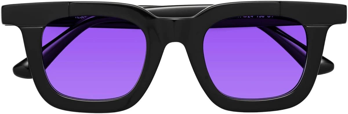 Hipster Thick Square Tinted Sunglasses Sunwear Lenses