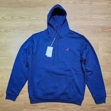Staple Pigeon World Champs Navy Hoodie Men's Medium M Soft Fleece Blue Red Logo
