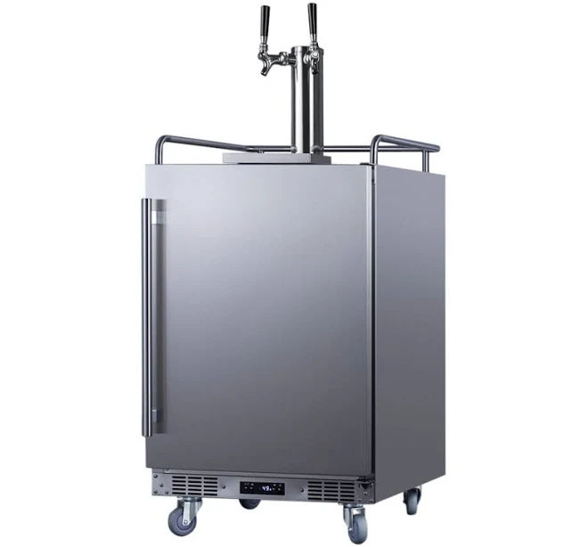Summit Appliance Built-In Cold Brew Coffee Kegerator SBC682CFTWIN