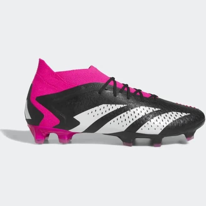 adidas Predator Accuracy.1 Firm Ground - Core Black / Cloud White / Team Shock Pink 2
