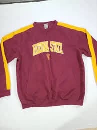 Vintage Maroon Arizona State University Crewneck Sweatshirt