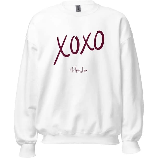 Xoxo Graphic Crewneck Sweatshirt