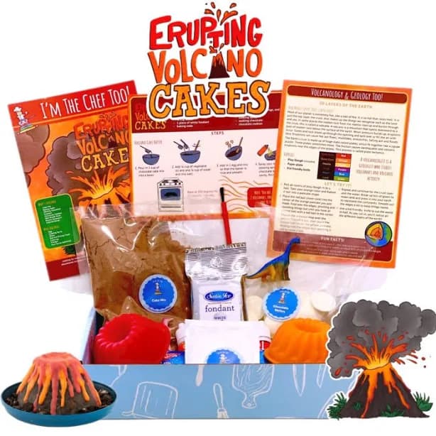 I'm The Chef Too! Baking Kit, Mermaid Mousse Adventure Baking Kit, Enjoy, Educational STEM Recipes and Learning to Bake (Mousse Maker)