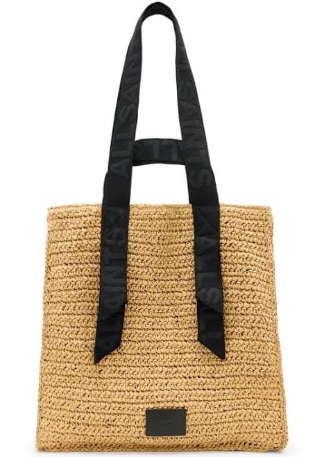 Allsaints Women's Lullah Straw Tote Bag