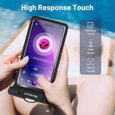 Amazon.com: Niveaya Waterproof Phone Pouch, Waterproof Phone Case Compatible for iPhone 15 14 13 12 Pro Max Up to 7", IPX8 Cellphone Kayak Accessories, Travel Essentials 1Pack : Cell Phones & Accessories