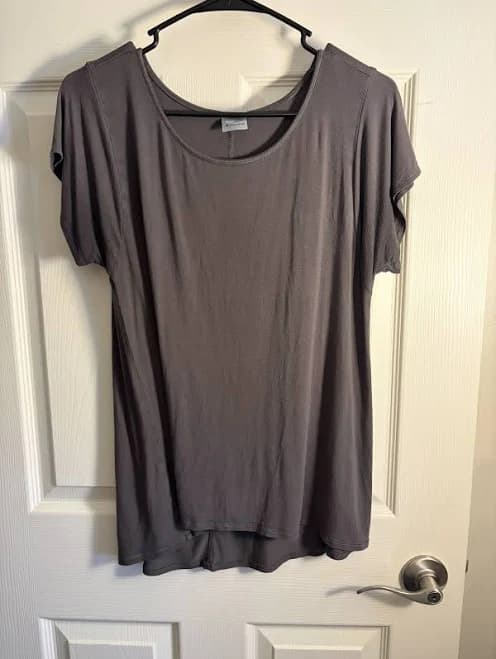 Champion Womens Olive Green Oversized T Shirt Size Xs