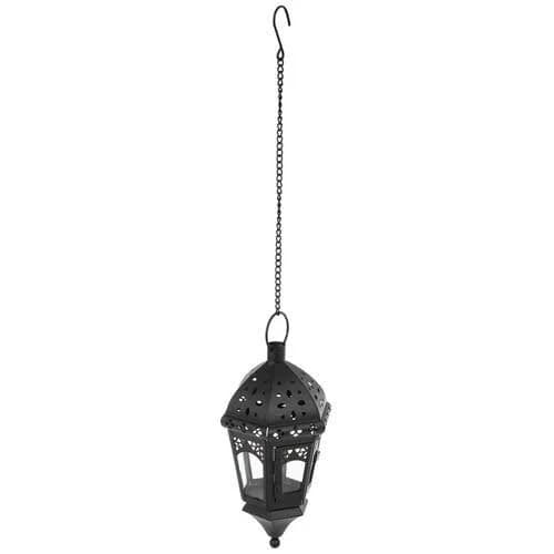 Black Metal Hanging Lantern