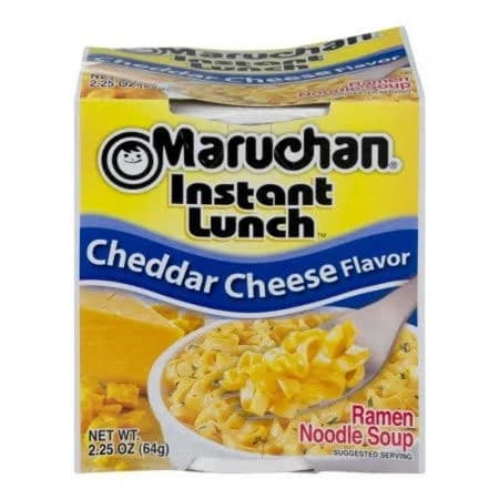 Maruchan Instant Lunch Cheddar Cheese Flavor Pack of 6