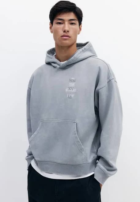 H&M Men's Oversized Hoodie