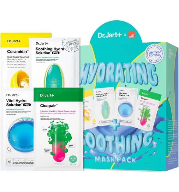 Dr. Jart+ Art Start Hydrating and Soothing Face Mask Value Set