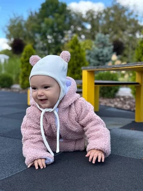 Baby & Toddler Ribbed Teddy Hat with Ears