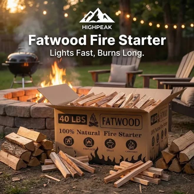 HighPeak Fatwood Fire Starter